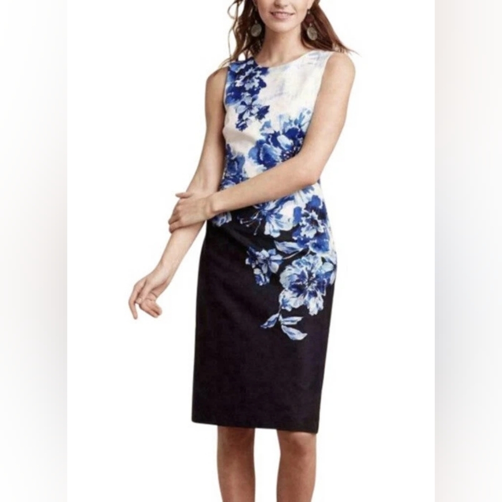 Maeve Vanda Floral Sheath Pencil Dress From Anthropologie Size 6